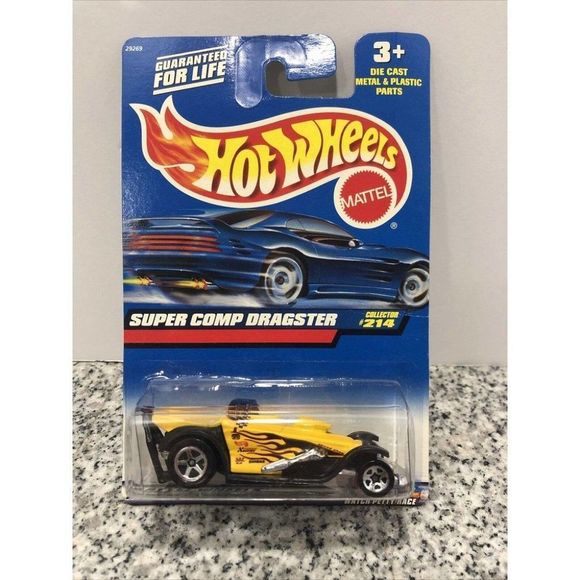 Hot Wheels lot of 2 Super Comp Dragster & Virtual Collection Super Modified NEW - Picture 2 of 11